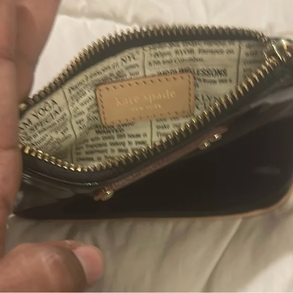 Kate Spade Black Coin Purse - Picture 4 of 4